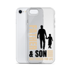 Father & Son Best Friends For Life Clear Case for iPhone®