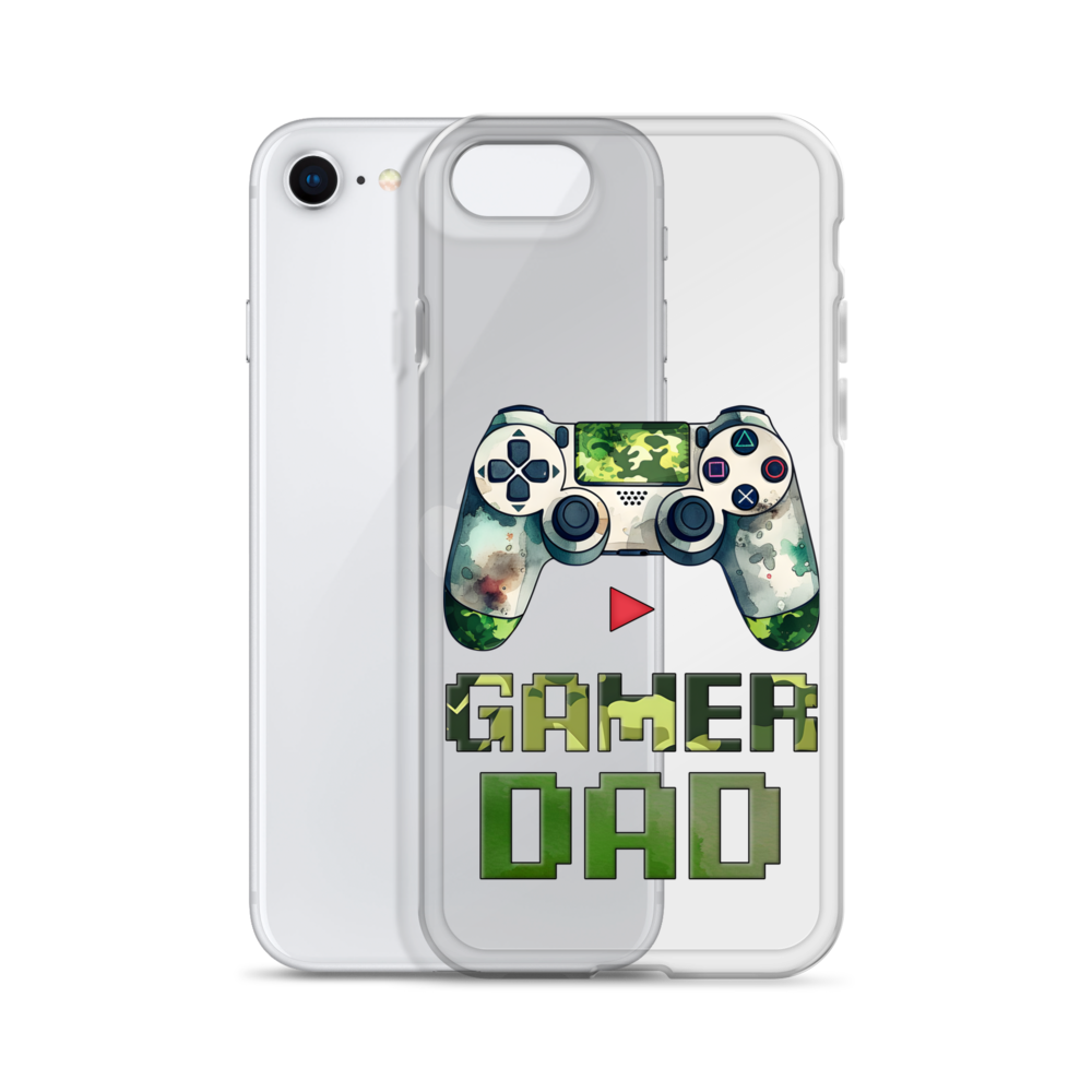 Gamer Dad Clear Case for iPhone®