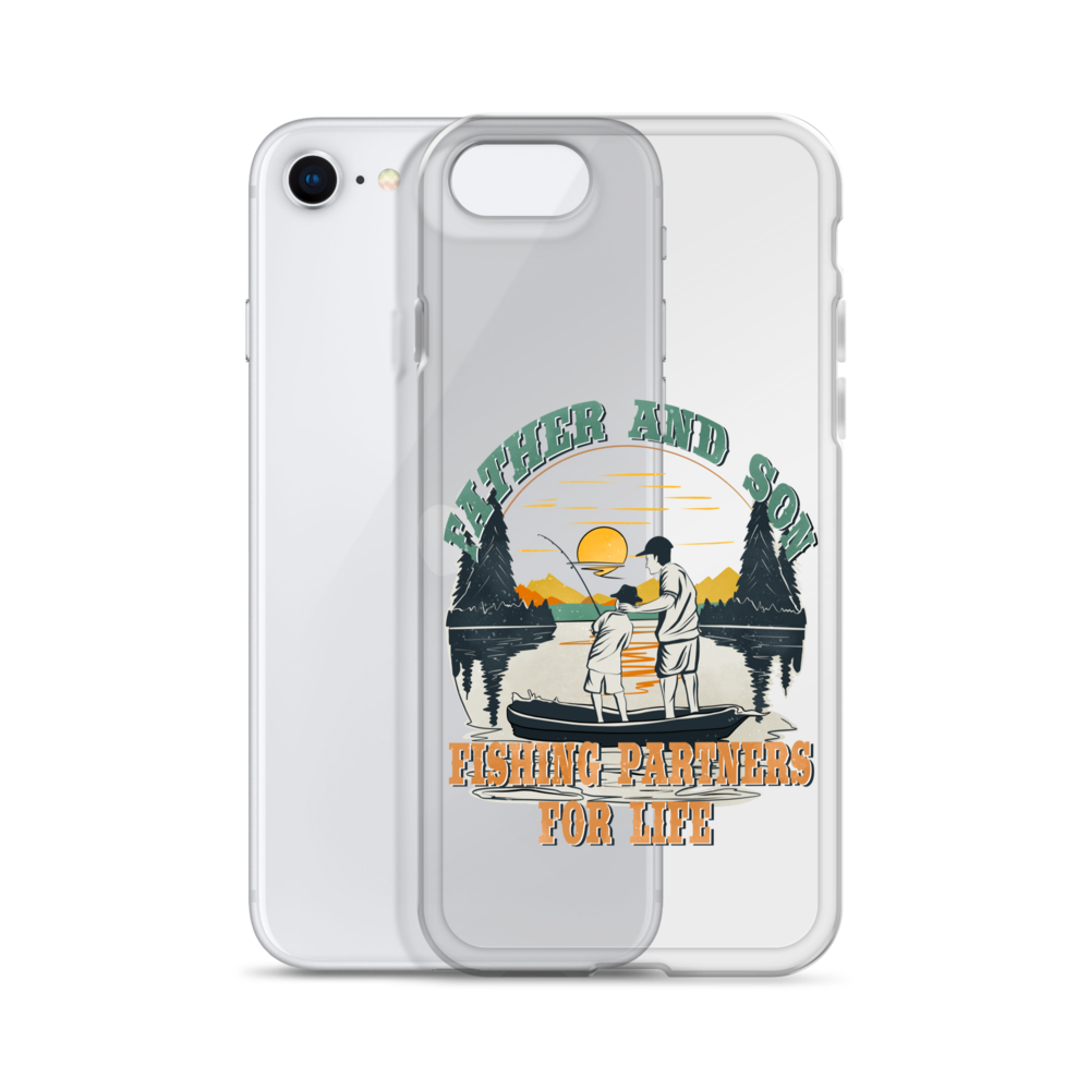 Father And Son Fishing Partners For Life Clear Case for iPhone®