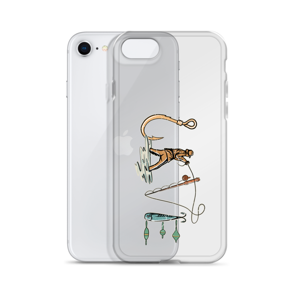 I Love Fishing Clear Case for iPhone®