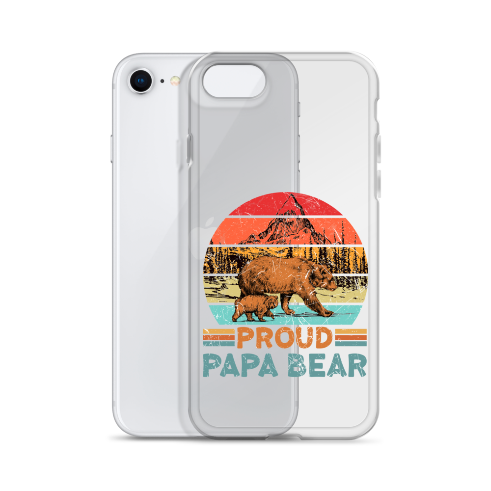 Proud Papa Bear Clear Case for iPhone®