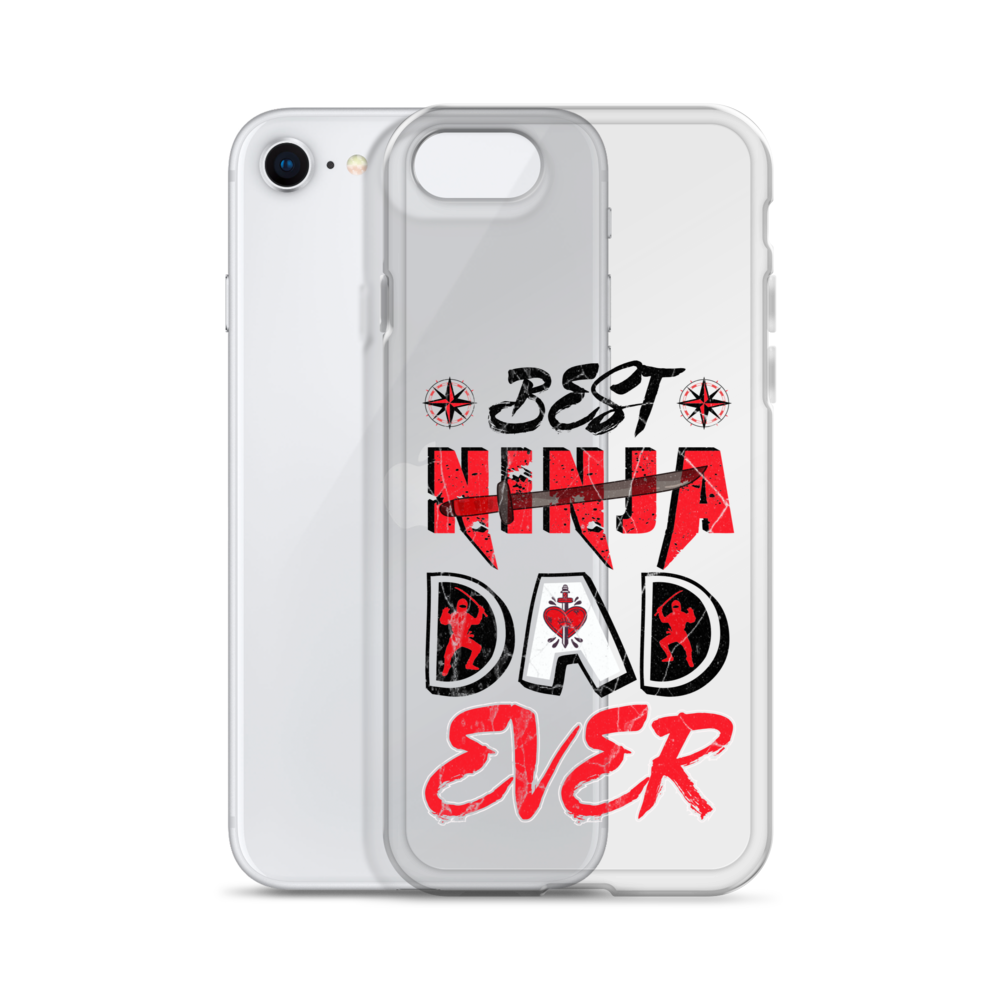 Best Ninja Dad Ever Clear Case for iPhone®