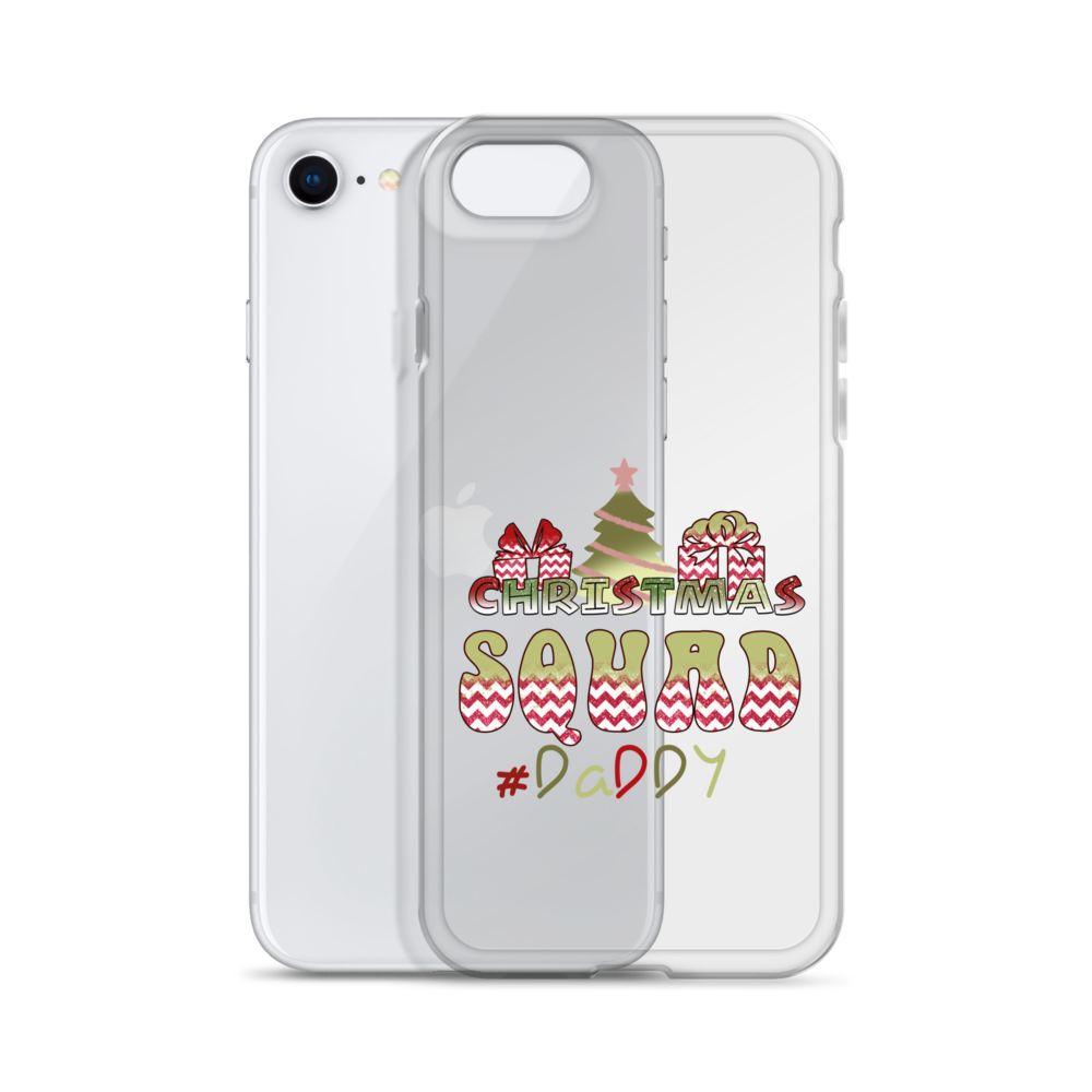 Christmas Squad Daddy Clear Case for iPhone®