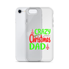 Crazy Christmas Dad Clear Case for iPhone®