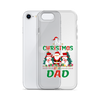 1st Christmas As A Dad Clear Case for iPhone®