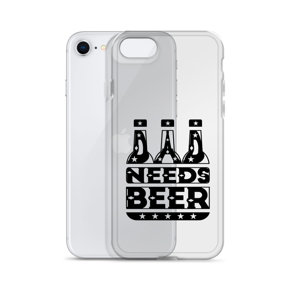 Dad Needs Beer Clear Case for iPhone®