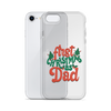 First Christmas As Dad Clear Case for iPhone®