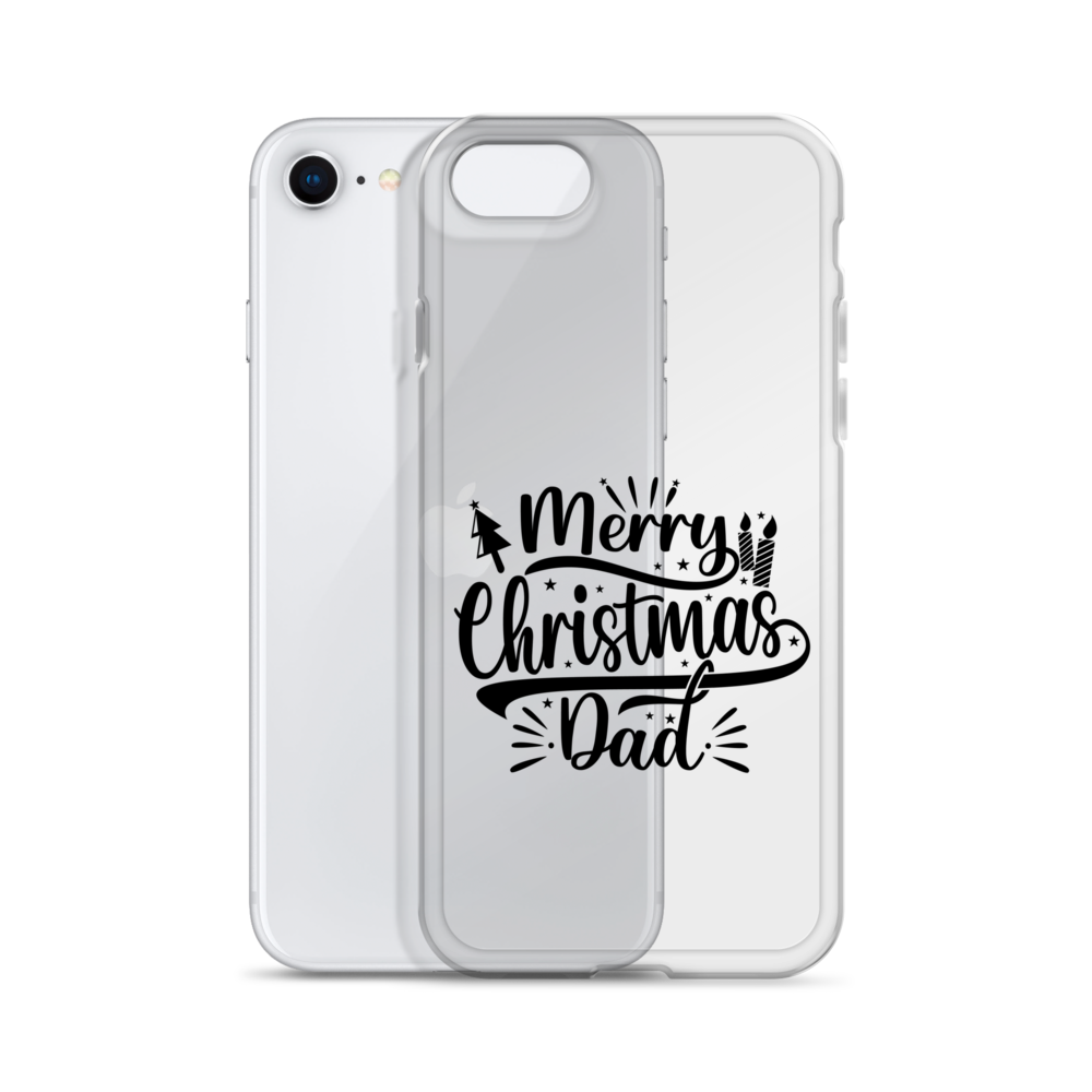 Merry Christmas Dad Clear Case for iPhone®