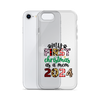 My First Christmas As A mom 2024 Clear Case for iPhone®