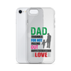 Dad Thanks For Not Pulling Out, Happy Father's Day, Love  Clear Case for iPhone®