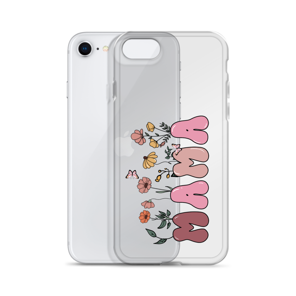 Floral Mama Clear Case for iPhone®