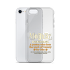 Mother: A Person Who Does The Work Of Twenty For Free Clear Case for iPhone®