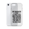 My Daughter Is Only Allowed Three Male Friends: The Father, The Son And The Holy Spirit Clear Case for iPhone®