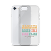 Always Read The Fine Print I'm Pregnant Clear Case for iPhone®