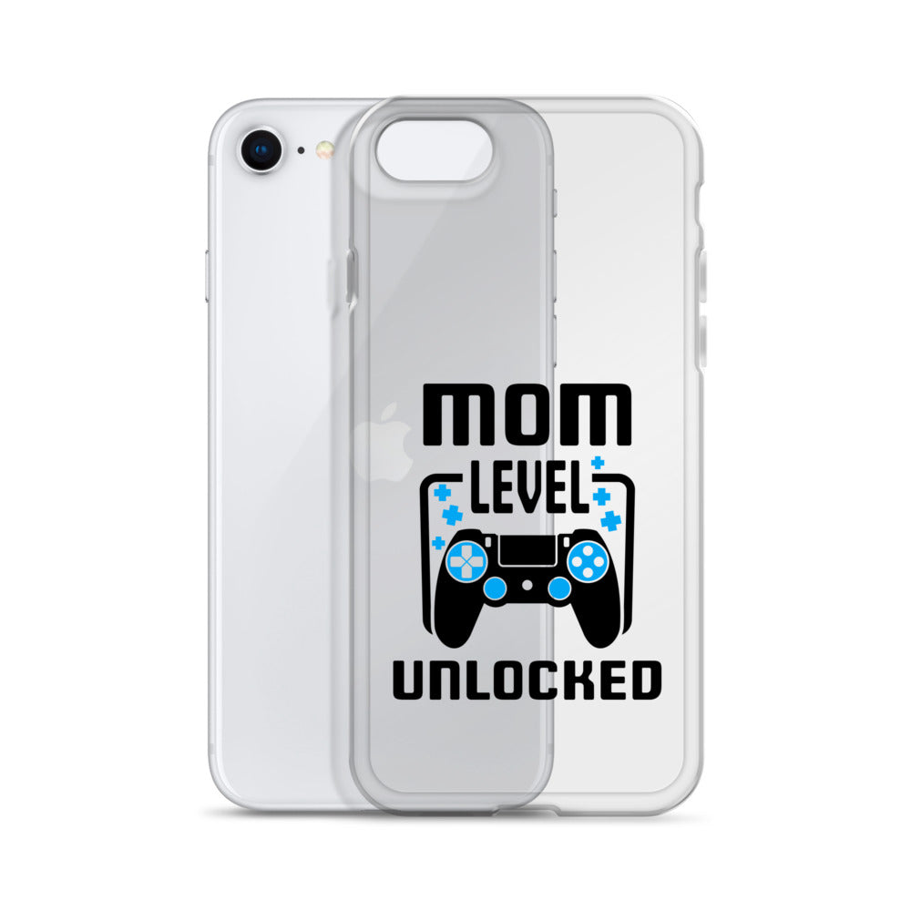 Mom Level Unlocked Clear Case for iPhone®