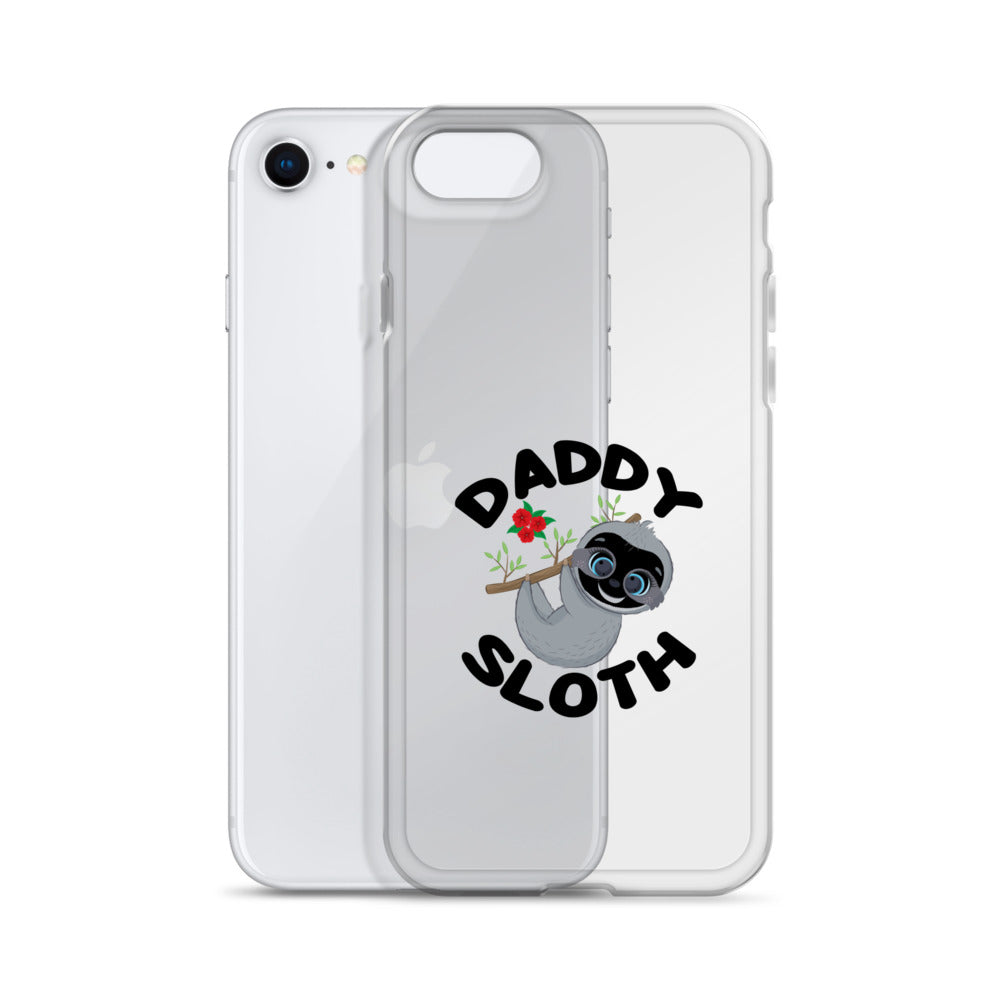 Daddy Sloth Clear Case for iPhone®