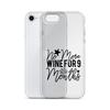 No More Wine For 9 Months Clear Case for iPhone®