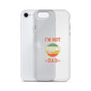 Im Not Sleeping Im Resting My Eyes Dad Clear Case for iPhone®