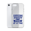 Surviving Fatherhood One Beer At A time Clear Case for iPhone®