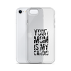 Your Mom Is My Cardio Clear Case for iPhone®