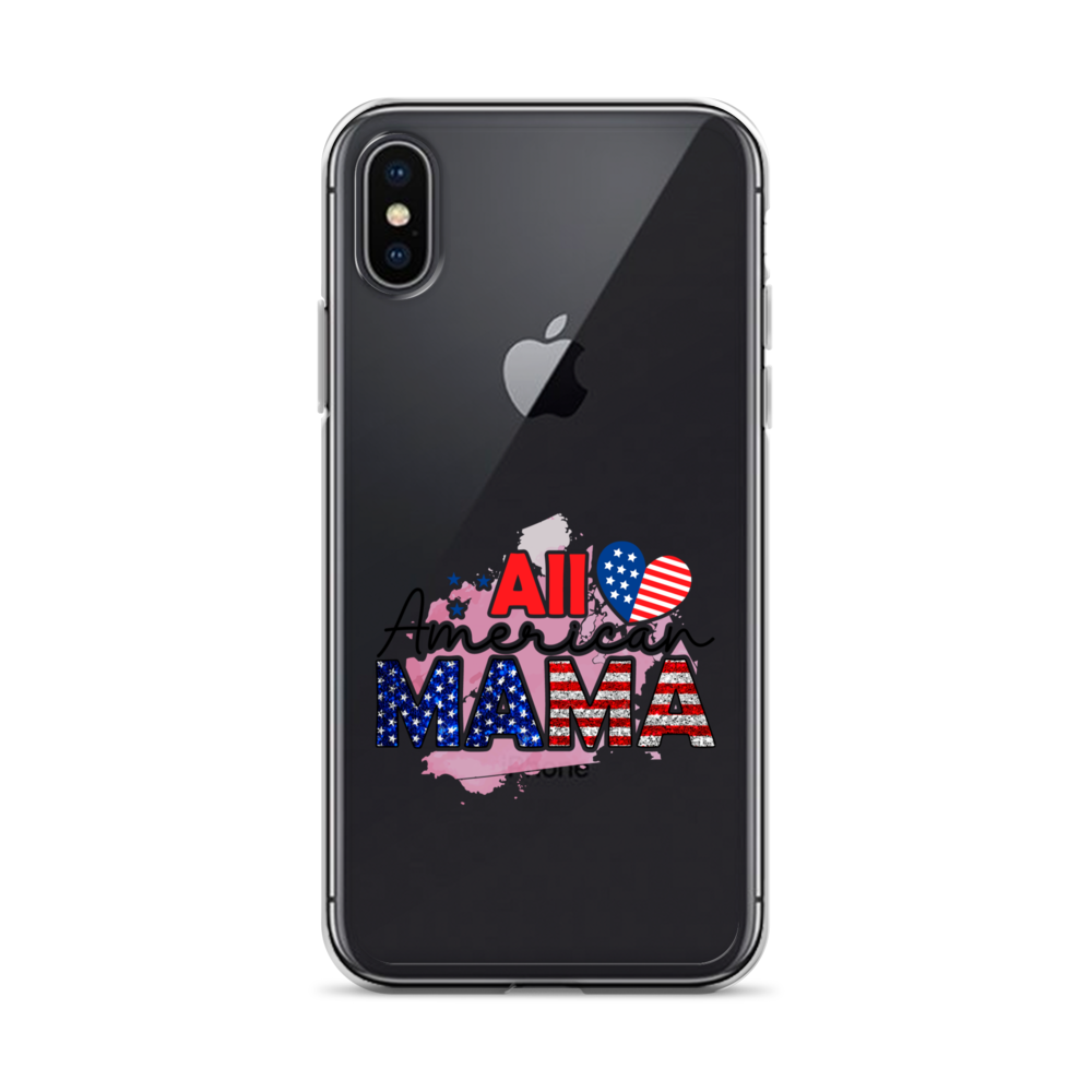 All American Mama Clear Case for iPhone®