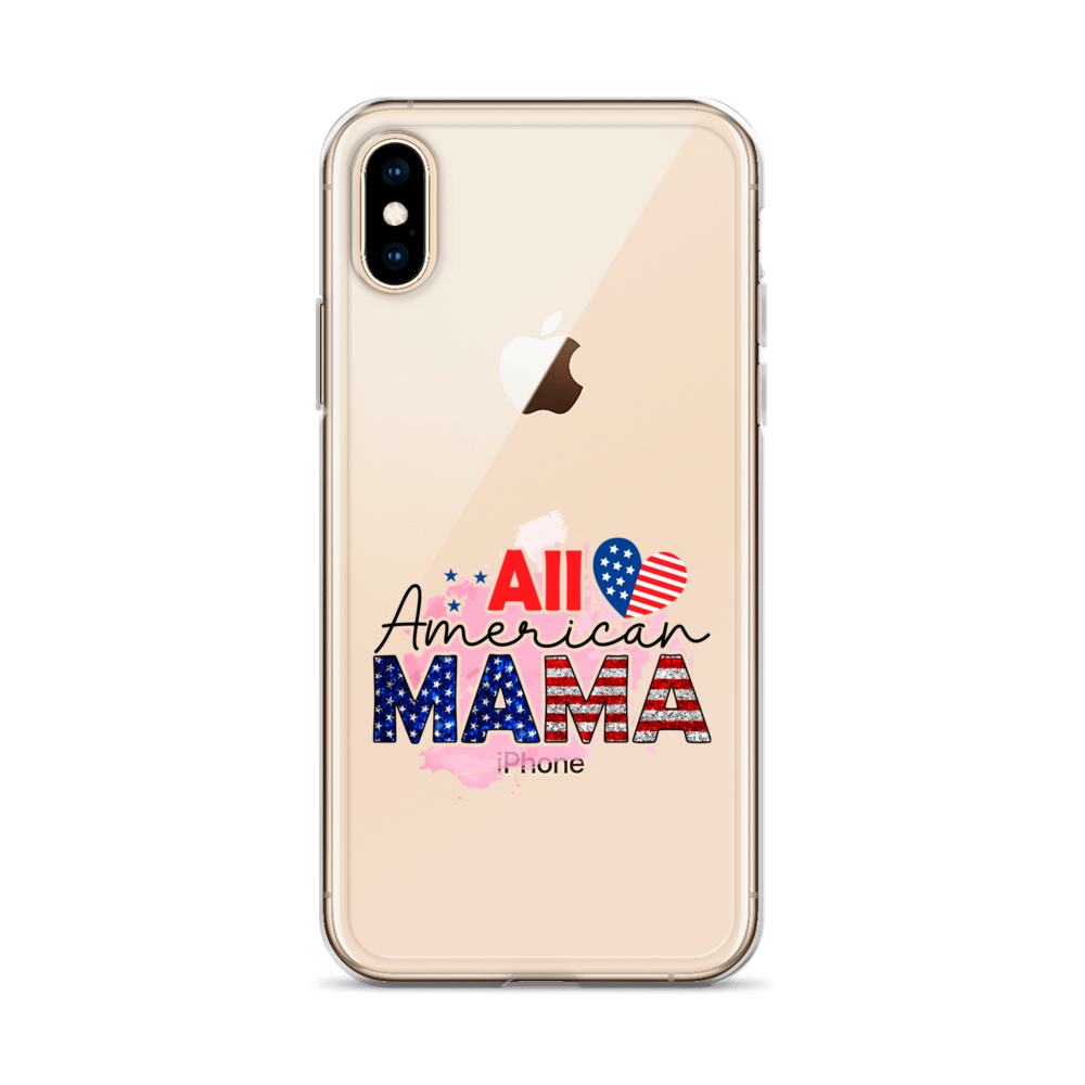 All American Mama Clear Case for iPhone®