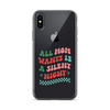 All Mama Wants Is A Silent Night Clear Case for iPhone®