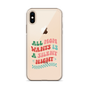 All Mama Wants Is A Silent Night Clear Case for iPhone®