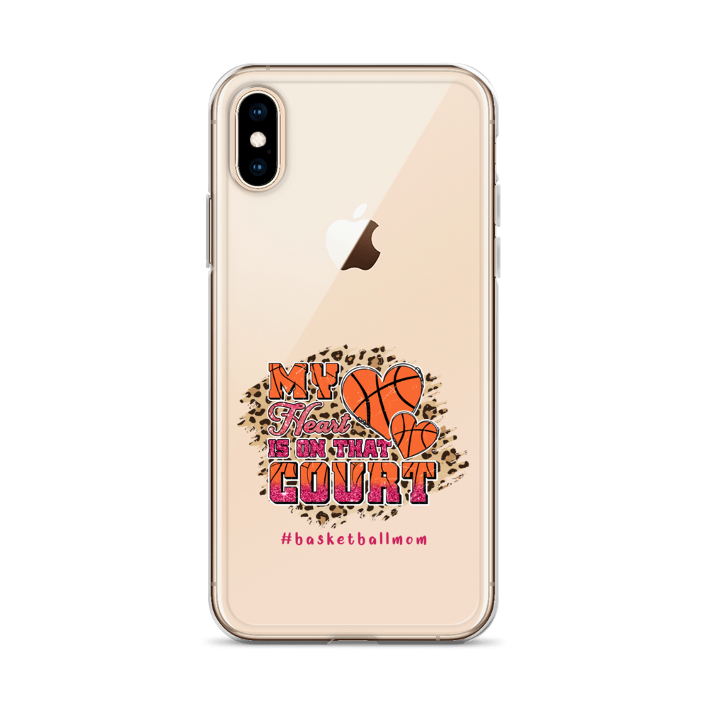 My Heart Is On That Court Clear Case for iPhone®