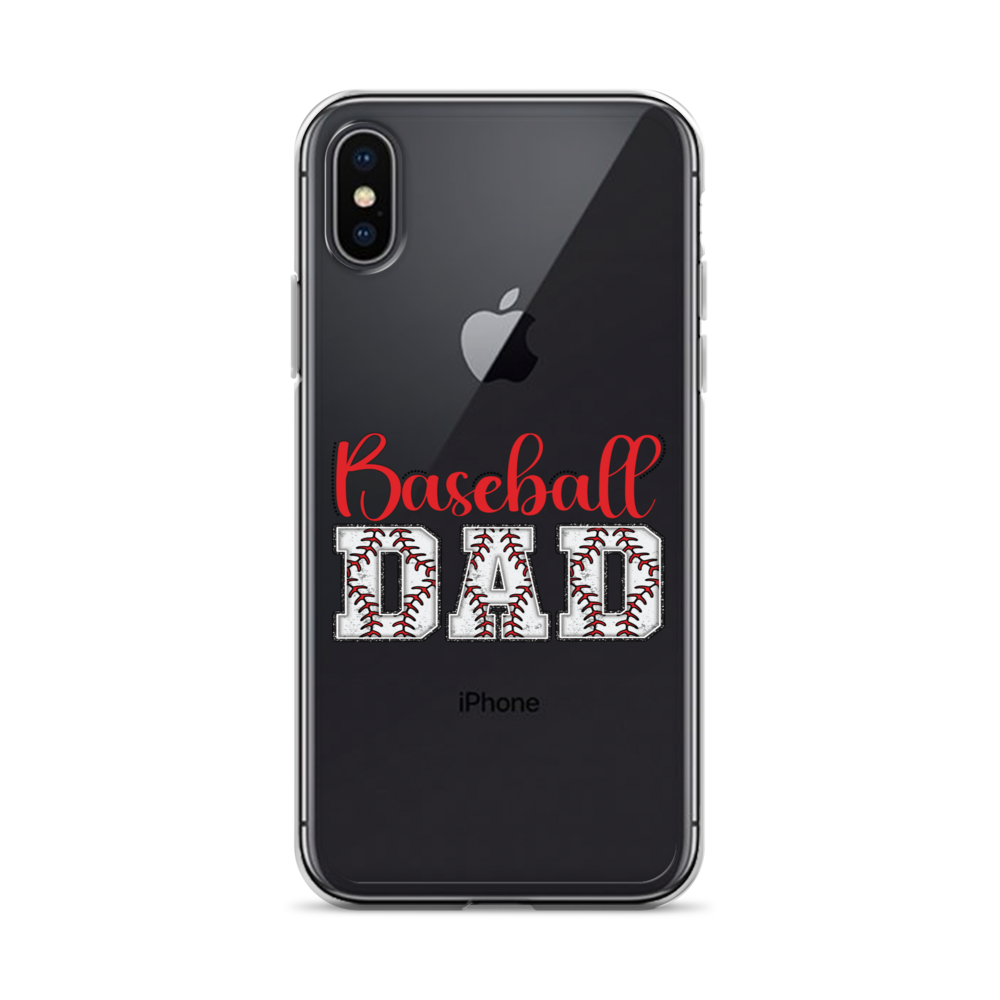 Baseball Dad Clear Case for iPhone®