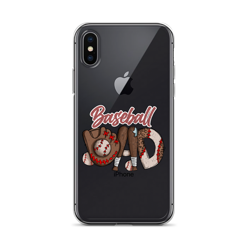 Baseball Dad Clear Case for iPhone®