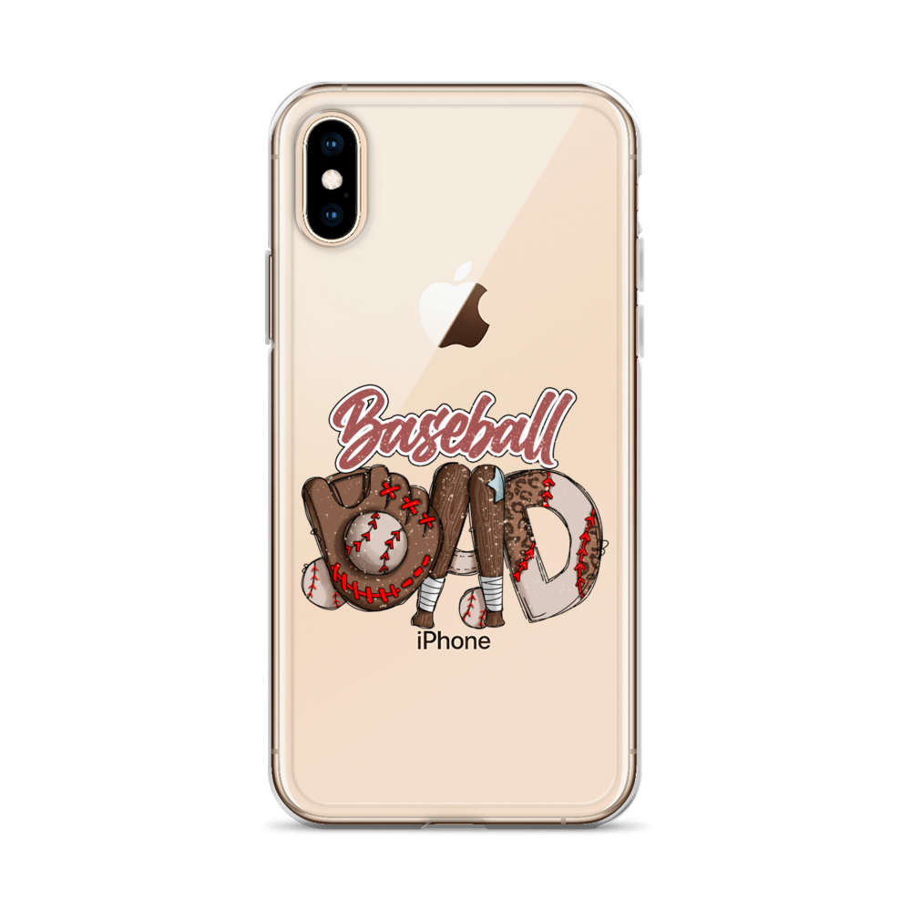 Baseball Dad Clear Case for iPhone®