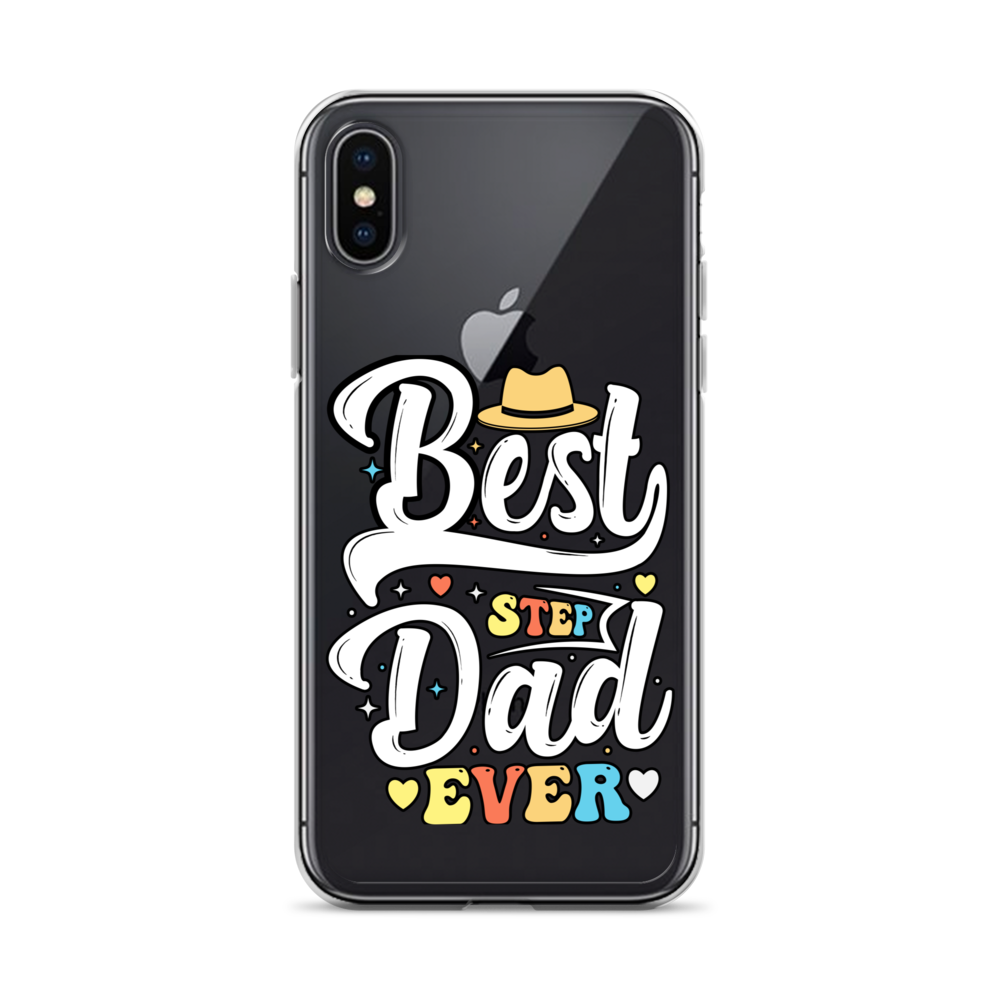 Best Step Dad Ever Clear Case for iPhone®