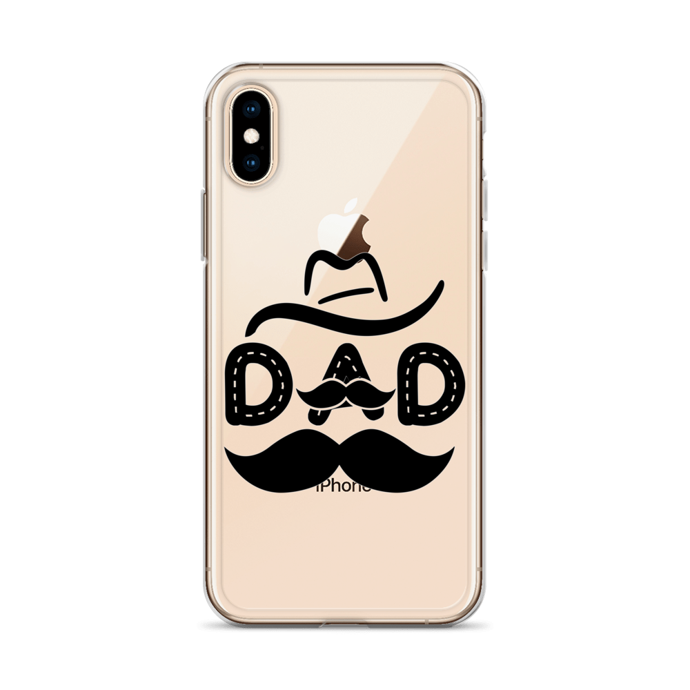 Dad Cowboy Clear Case for iPhone®