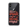 All Mom Wants Is A Silent Night Clear Case for iPhone®