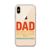 Dad Grandpa Great Grandpa I Just Keep Getting Better Clear Case for iPhone®