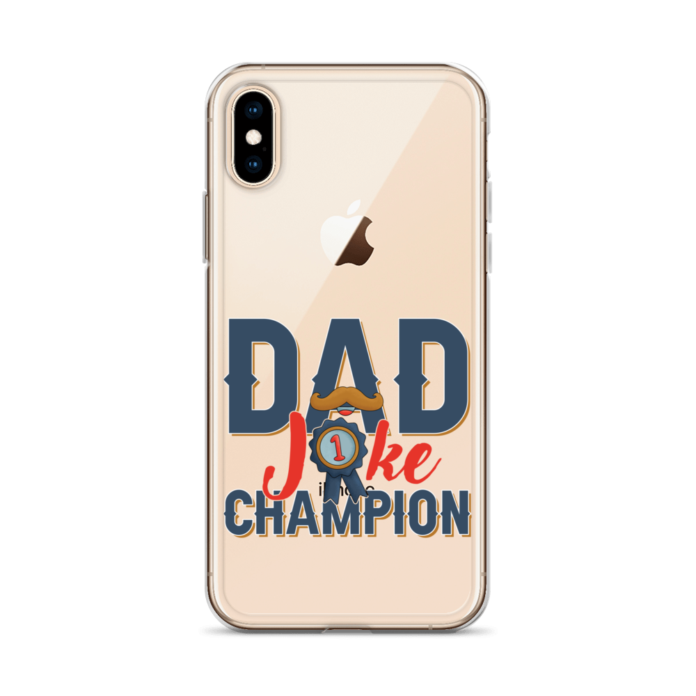 Dad Joke Champion Clear Case for iPhone®