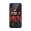 Dad's Camping T-Shirt Clear Case for iPhone®