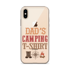 Dad's Camping T-Shirt Clear Case for iPhone®