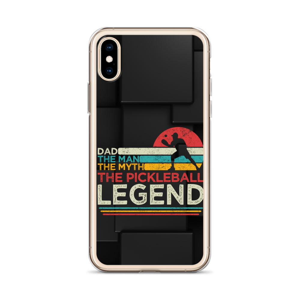 Dad The Man The Myth The Pickleball Legend Clear Case for iPhone®