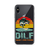 Dilf Damn I Love Fishing Clear Case for iPhone®