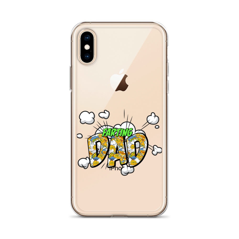 Farting Dad Clear Case for iPhone®