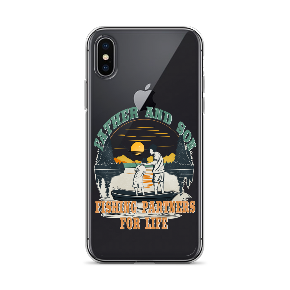 Father And Son Fishing Partners For Life Clear Case for iPhone®