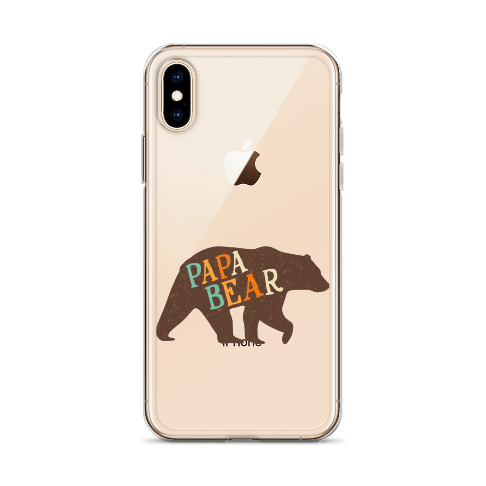 Papa Bear Clear Case for iPhone®