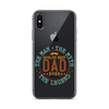 World's Best Dad Ever The Man The Myth The Legend Clear Case for iPhone®