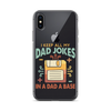 I Keep All My Dad Jokes In A Dad A Base Clear Case for iPhone®