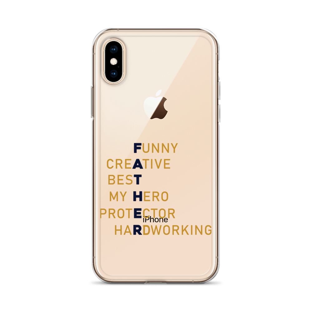 Funny Creative Best My Hero Protector HardWorking Clear Case for iPhone®