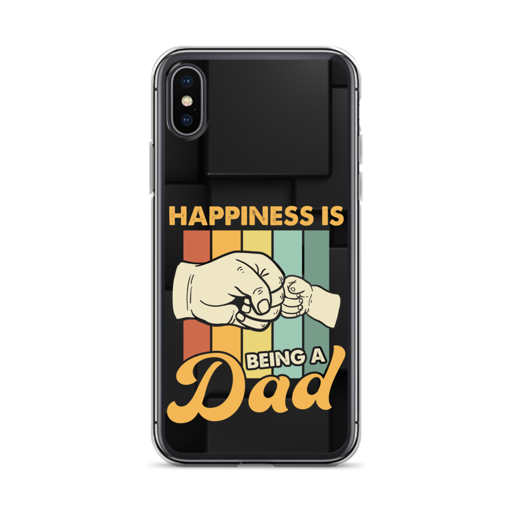 Happiness Is Being A Dad Clear Case for iPhone®