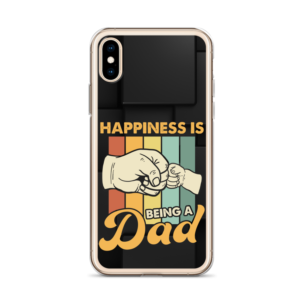 Happiness Is Being A Dad Clear Case for iPhone®