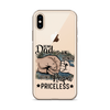 Being Dad Is An Honor Being Papa Is Priceless Clear Case for iPhone®